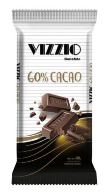 Tableta Vizzio 60 % Cacao 50 Gr 