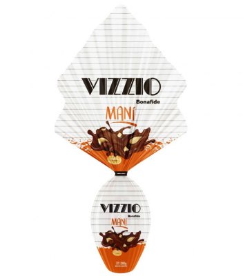 Huevo Vizzio Chocolate c/maní x 200 g