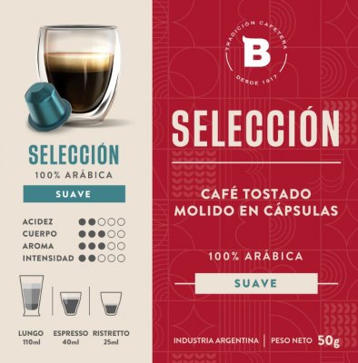 Capsulas SELECCION compatibles con Nespresso