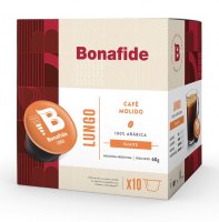 Capsulas LUNGO compatibles con Dolce marca Bonafide
