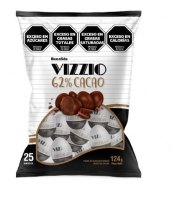 BOLSA HUEVOS VIZZIO CACAO 62% X 124 Gr marca Bonafide
