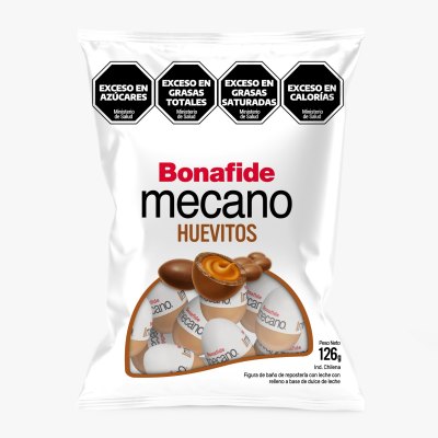 BOLSA DE HUEVOS MECANO LECHE X 126 Gr